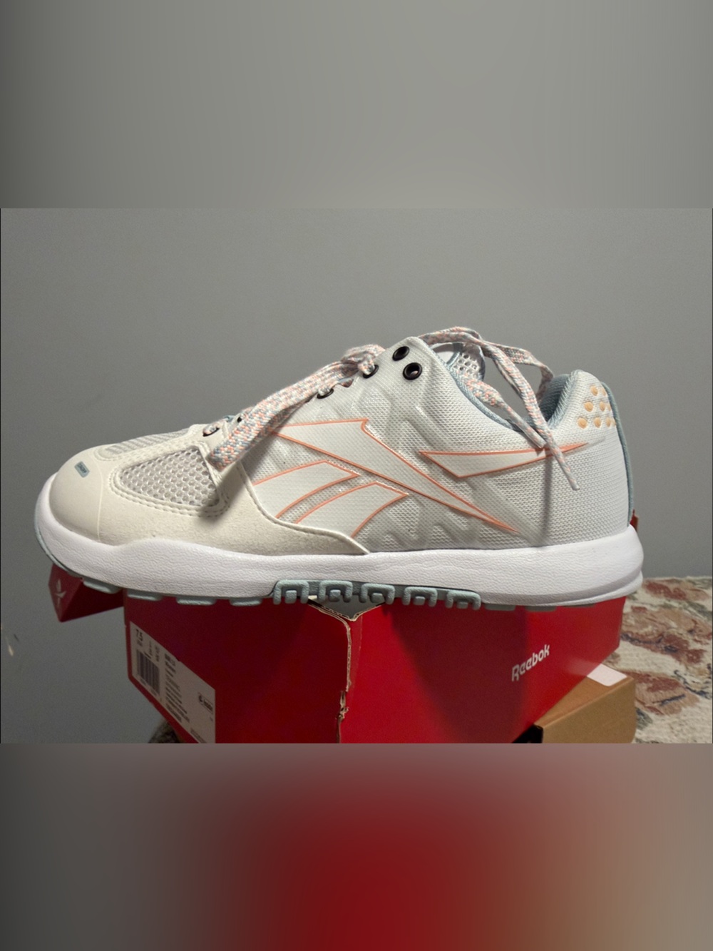 Reebok Nano 2.0 Women Training Shoes - White/Ice Blue